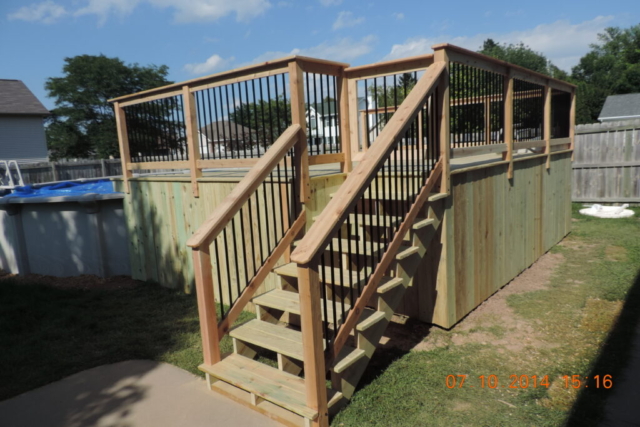 Pool Installation Deck Construction Green Bay Appleton Wisconsin